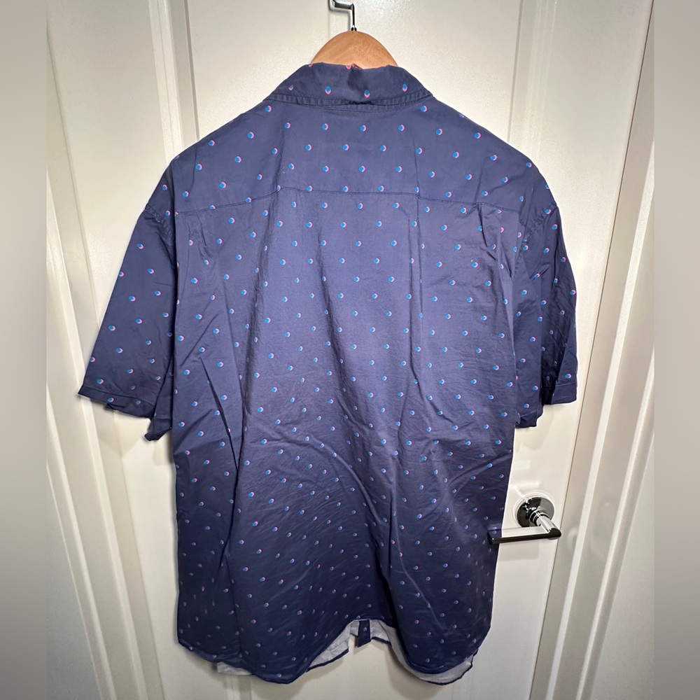 Bonobos - Eclipse Navy Blue Button Down Shirt, Me… - image 3